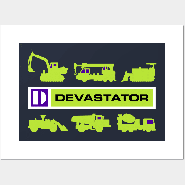 Devastator Wall Art by lonepigeon